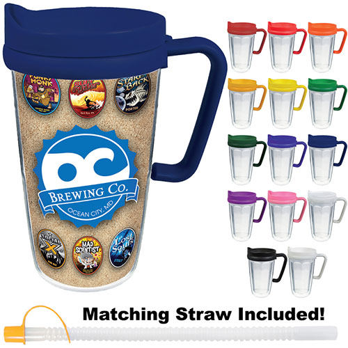 Full Color 16 oz travel mug